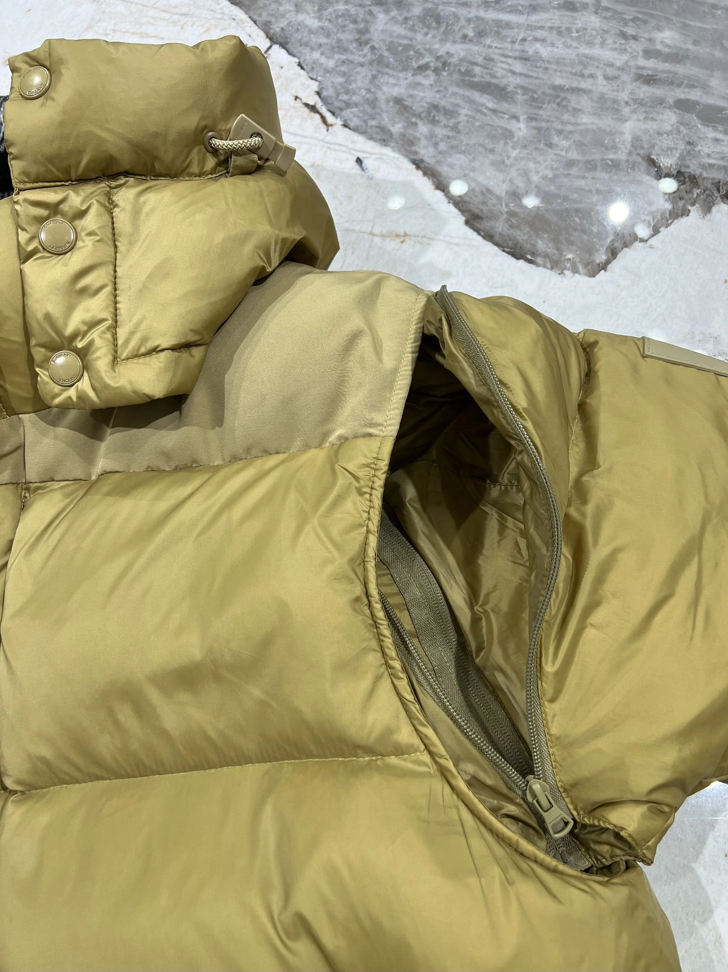wg.luxury- 2ur25rry down jacket white goose down oversized 2Colour item:D-F140J0520-2